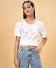 Coolsters by Pantaloons Half Sleeves Pastel Tie Dye Tee - Multi Colour
