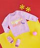 Pantaloons Baby Full Sleeves Text Detailed  Sweatshirt - Lavender