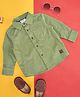 Pantaloons Baby Full Sleeves Solid Shirt - Green