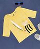 Pantaloons Baby Full Sleeves Honey Printed Top - Yellow