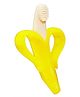 Kritiu Silicone Banana Shaped Teething Toothbrush - Yellow