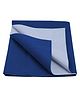 Kritiu Small Size Bed Protector Mat Dry Sheet - Blue
