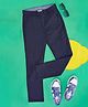 Pantaloons Junior Solid Pants - Navy Blue