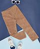 Pantaloons Junior Solid Button Down Pant - Beige