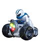 WISHKEY Plastic Stunt Motorcycle Toy, Battery Operated Toy Stunt Cycle with Lights and Music, 360 Degree Inverted Stunt Sports Motorbike Toy, Multicolor, 3+ Years (Pack of 1)