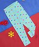 Pantaloons Junior Abstract Printed Leggings - Mint