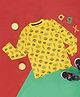 Pantaloons Junior Full Sleeves Typography Printed Tee - Yellow