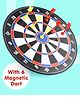Magnetic Dart Board Game with 6 Dart - Multicolor