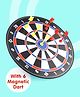 Magnetic Dart Board Kit with 6 Darts - Multicolour