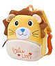 Delicado Premium Quality Yellow Little Lion Design Bag For Kids- 14 inch