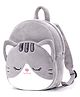 Delicado premium quality grey cat design bag for kids - 14 inch