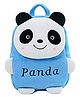 Delicado premium quality Blue Panda  design bag for kids - 14 inch