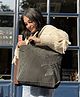 Ecoright Large Zipper Tote Bag Stingray - Black