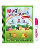 VGRASSP Reusable Magic Water Quick Dry Book Learning Toy Doodle and Scribble with Magic Doodle Pen (Color And Design May Vary)- 9 Pages