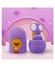 Baby Moo Quacking Ducky Gentle Manicure & Pedicure Infant Toddler Nail Clipper Set - Purple