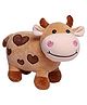 Dukiekooky Cute & Adorable Brown Cow Soft / Plush Toy - Height 35 cm