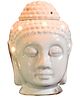 Aesthetic Living Divine Ceramic Buddha Electric Diffuser- White