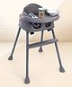 4 in 1 Convertible High Chair with Adjustable Height & Comfortable Seat - Grey