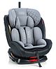 Babyhug Kids Convertible & 360 Degree Rotating Isofix Car Seat - Black Grey