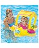 Intex Yellow Kiddie Inflatable Pool Float For Kids Water Pool Floater For Kids And Babies - Multicolor