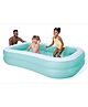 Intex Mandarin Swim Centre Pool Inflatable Family Pool For Kids And Adults  Blue