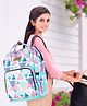 Babyhug Backpack Style Spacious Geometric Print Diaper Bag - Multicolour