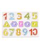 Baybee 2 in 1 Wooden Number and Shape Puzzles for Kids, Wooden Numbers and Shape Puzzles Learning Toys Preschool Education Puzzle Board Wooden Number Counting Puzzle for Boys Girls