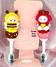 SKB Cute Honey Bee & Doll Soft Tooth Brush - Pink & Yellow