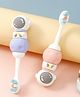 SKB Astronaut Design Cute & Soft Tooth Brush - Pink & Blue