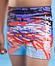 Pine Active Text Print Swimming Trunk - Multicolor