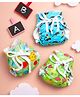 SuperBottoms DryFeel Langot for 0-9M Babies | 100% Cotton Padding | Day Dreamer (Old Version) | Pack of 3 | 5-10kg