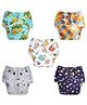 SuperBottoms BASIC Reusable Cloth Diaper for babies 0-3 Years | Freesize Adjustable, Washable and Reusable Cloth Diaper for babies | Outer Shell only | (No inserts included) - Pack of 5