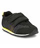 TUSKEY Colour Block Detailed  Velcro Closure  Shoes - Black
