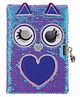 Mirada Owl Flip Sequin Notebook