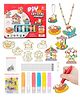 Fiddlerz DIY Crystal Paint Arts and Crafts Set DIY Crystal Pendant Kit