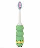 StarAndDaisy Cute Dino Toothbrush for Kids  Soft Bristle Tooth Brush for Toddlers with Silicone Grip and Spilt Bristle Design (Round Green)