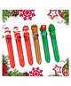 Elecart Christmas gifts 10 In 1 Color Pen Retractable Ball Point Pen Pack of 6 - Multicolor