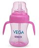 Vega Baby & Mom Sipper with Straw Double Handles Cup Pink - 250 ml