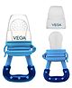 Vega Baby & Mom Silicon Fresh Fruit Feeder Nibbler- Blue