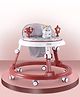 Babyhug Premium Multifunctional 360 Baby Walker with 2 Level Height Adjustment & Musical Play Tray Cum Feeding Tray - Red