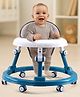 Baby Elegant 360° Multi Functional Baby Walker with Multi Level Height Adjustment & Activity cum Feeding Tray - Blue