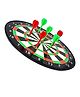 AKN TOYS Magnetic Dart Board - 6 + 2 Extra Pieces Magnetic Darts - Excellent Indoor Game and Party Games (color n design may vary)