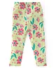Babyhug Cotton Lycra Full Length Floral Printed Leggings Pack of 3 - Pink & Cream