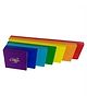 WoodBee Toys Rainbow Plates Multicolour - 7 pc