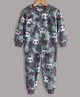 Hugsntugs Full Sleeves Camouflage Panda Printed Track Suit -  Military Green