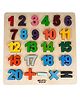 NESTA TOYS - Wooden Number Puzzle Toys 24 Pcs