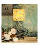Green Girgit Mustard Flora Lamp
