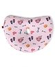 Vea D shape-Memory Foam Kids Pillow Pink