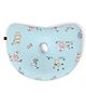 Vea D shape-Memory Foam Kids Pillow Blue