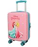 Novex Disney Kids Princess Hard Sided Kids Trolley Bag with 4 Wheel - Pink 22 Inch